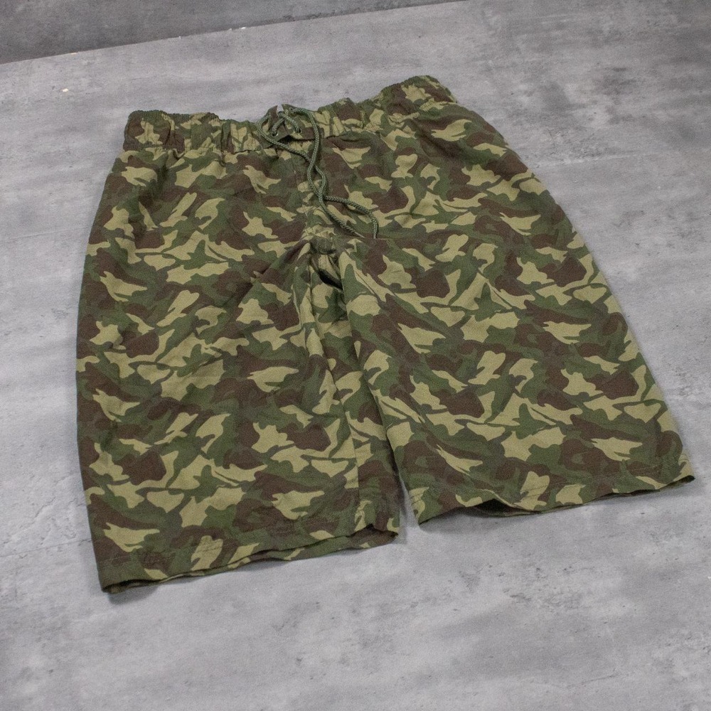 Vintage VTG One O One Network Baggy Realx Fit Long Wide Board Water Short's